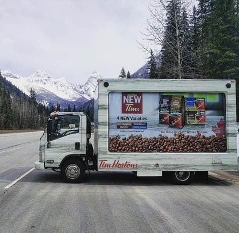 Tim Hortons National Sampling Tour - OnTheGoAds