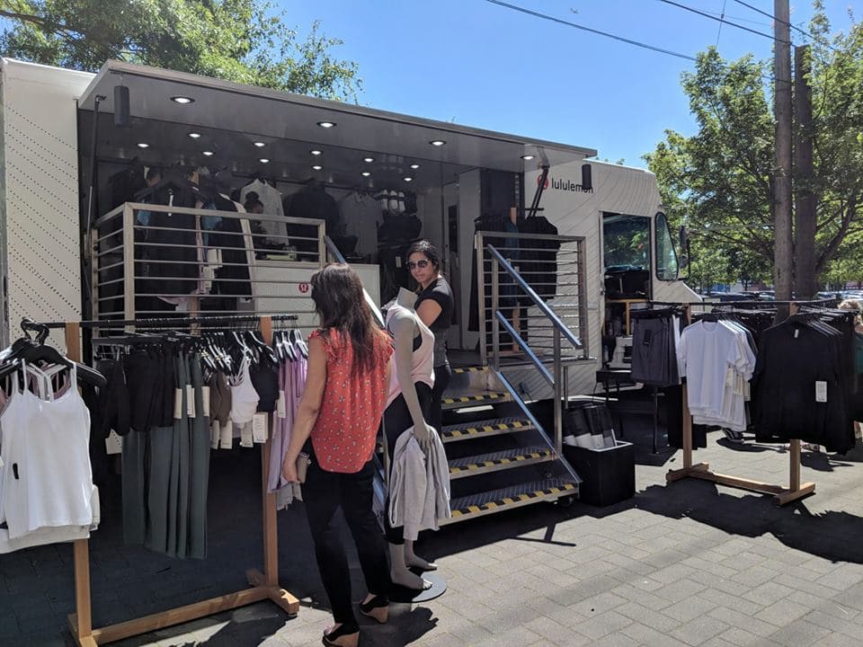 Lululemon Mobile Store - OnTheGoAds