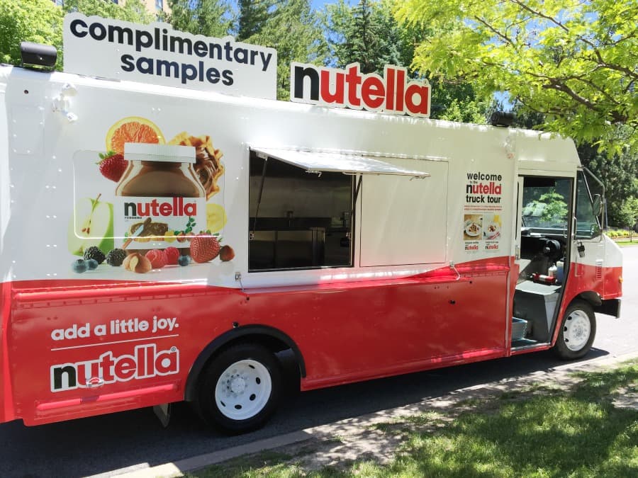 Nutella Experiential Activations - OnTheGoAds